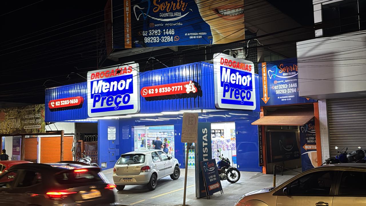 Fachada Drogaria Menor Preço